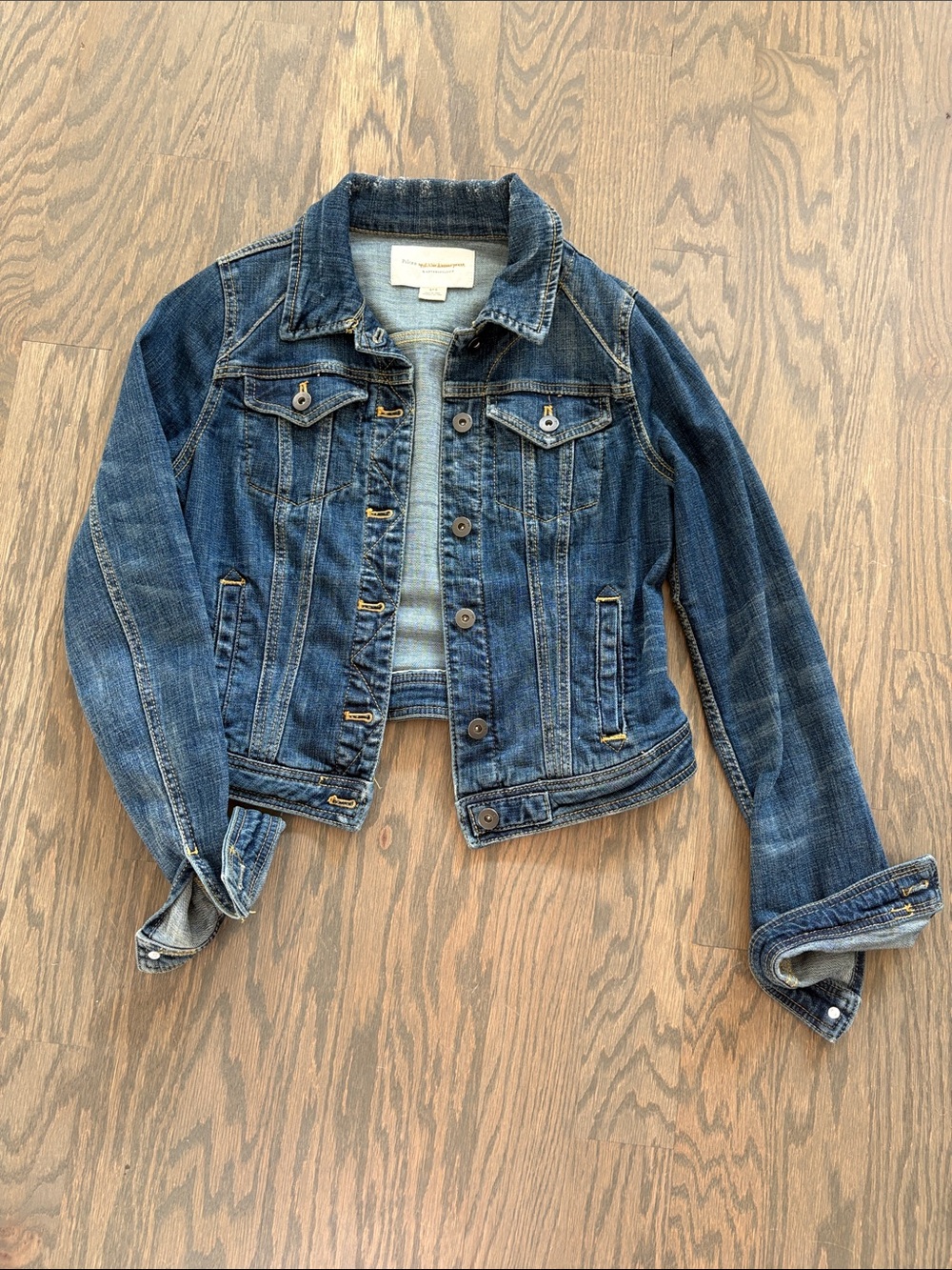 Pilcro Blue Denim Jean Jacket